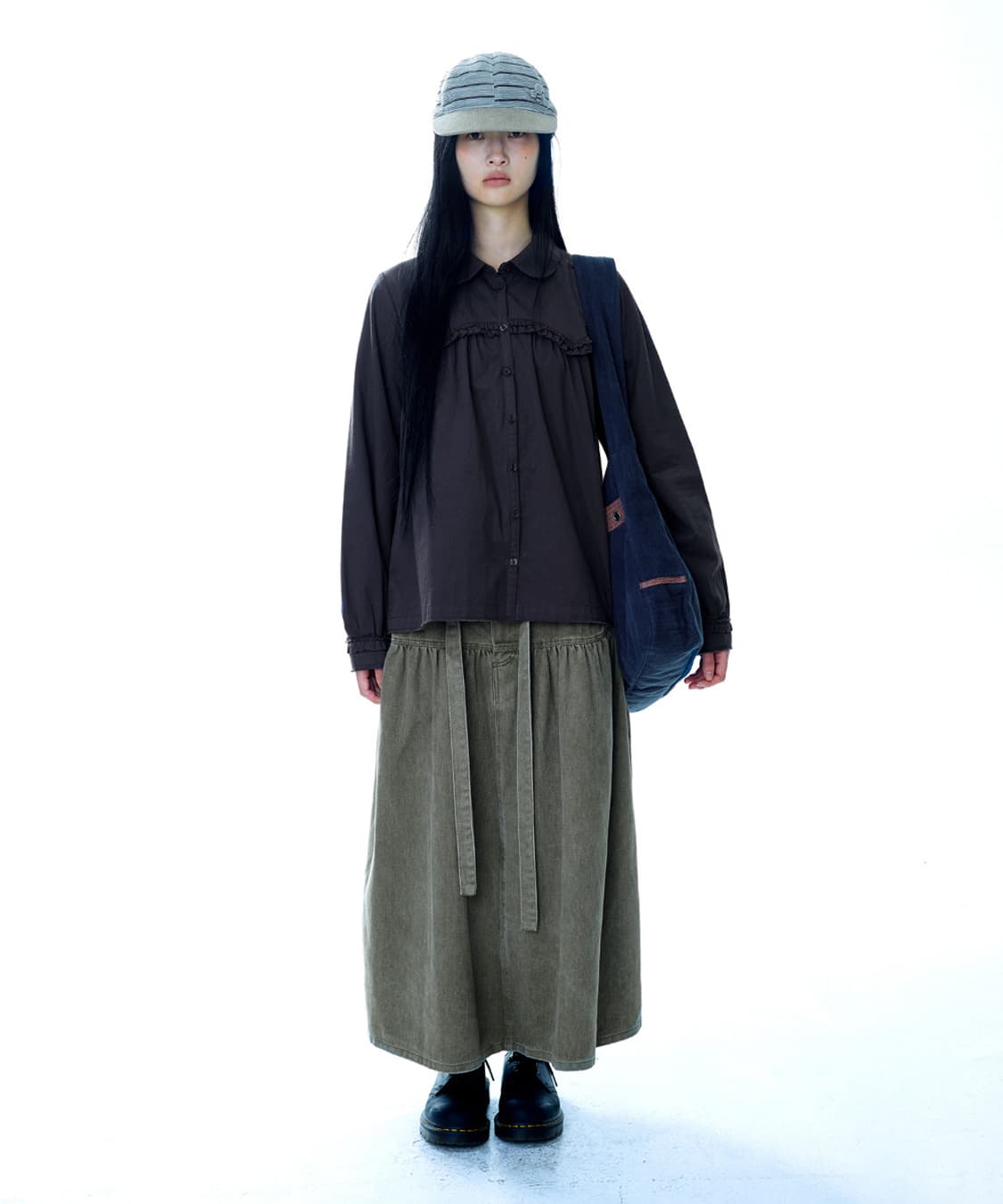 (새상품) 코이세이오 퍼피 코튼 스커트 1 상품이미지5