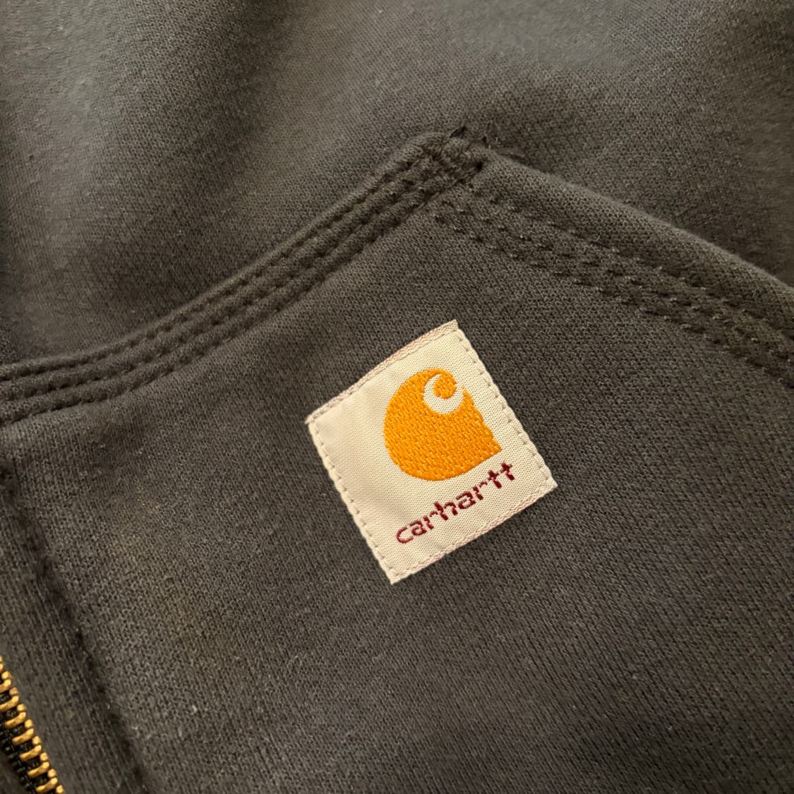 [S] 칼하트 블랙 후드집업 레인 디펜더 D623 상품이미지6