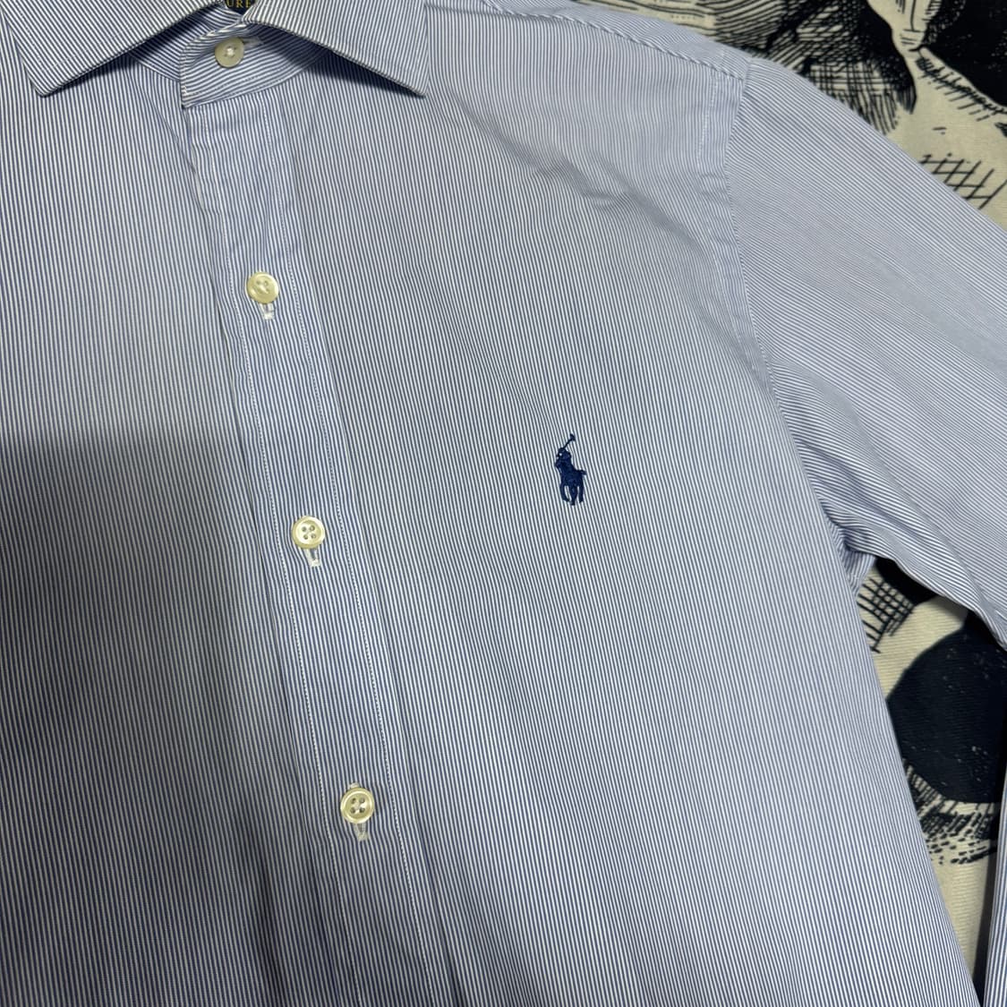 폴로랄프로렌 스트라이프정장셔츠 14/37 남성 90-95사이즈  상품이미지5