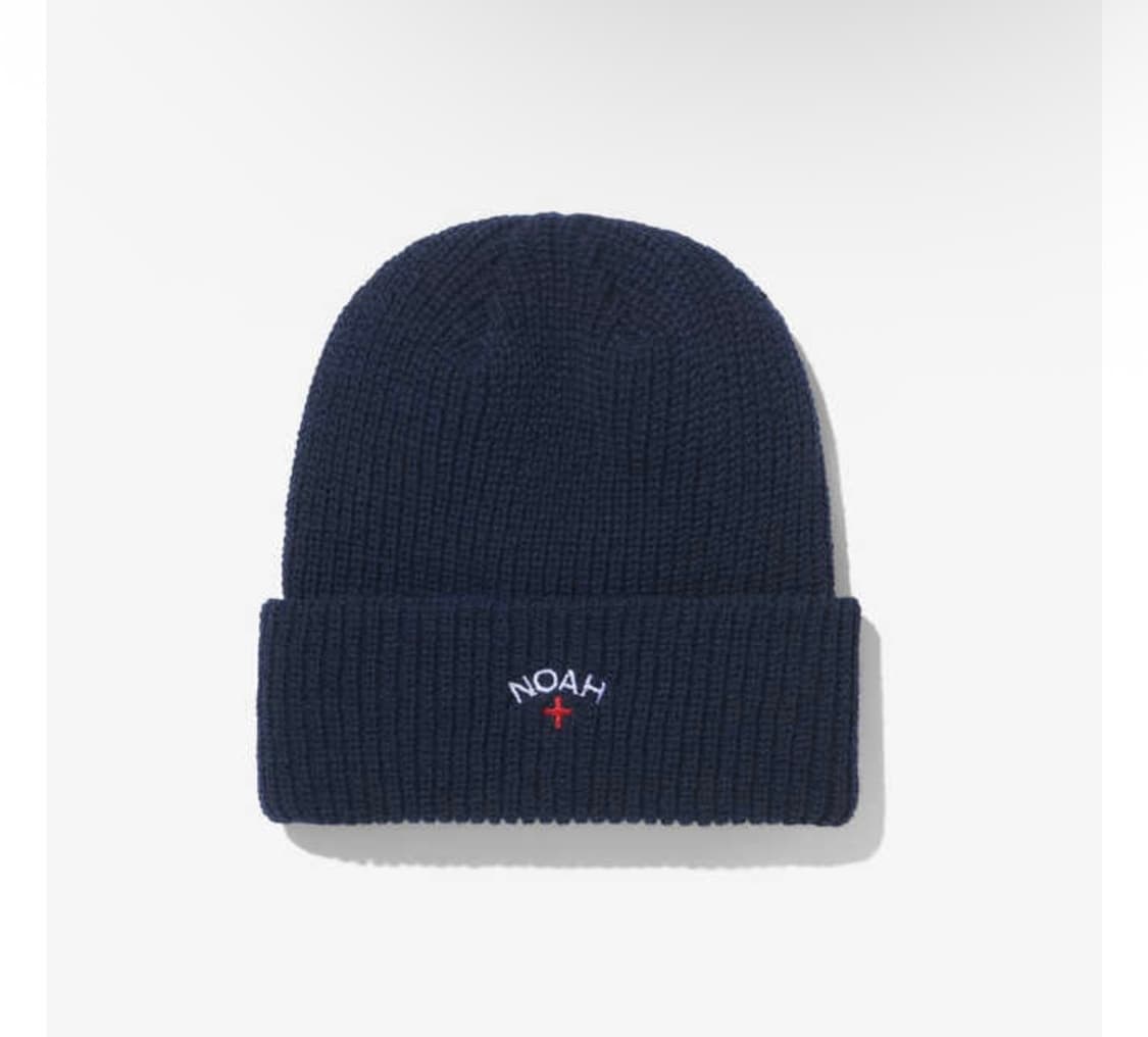 노아 코어 로고 비니 네이비 noah 상품이미지1