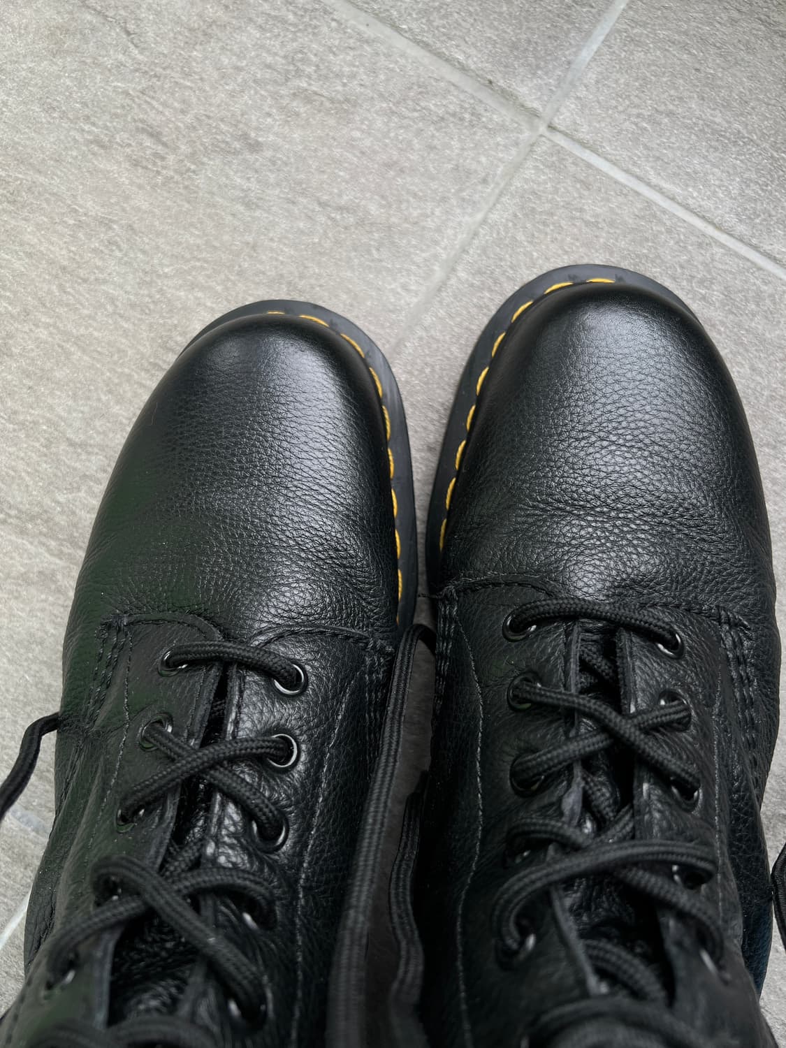 요지야마모토 X 닥터마틴 부츠 1490 Double zip 상품이미지8