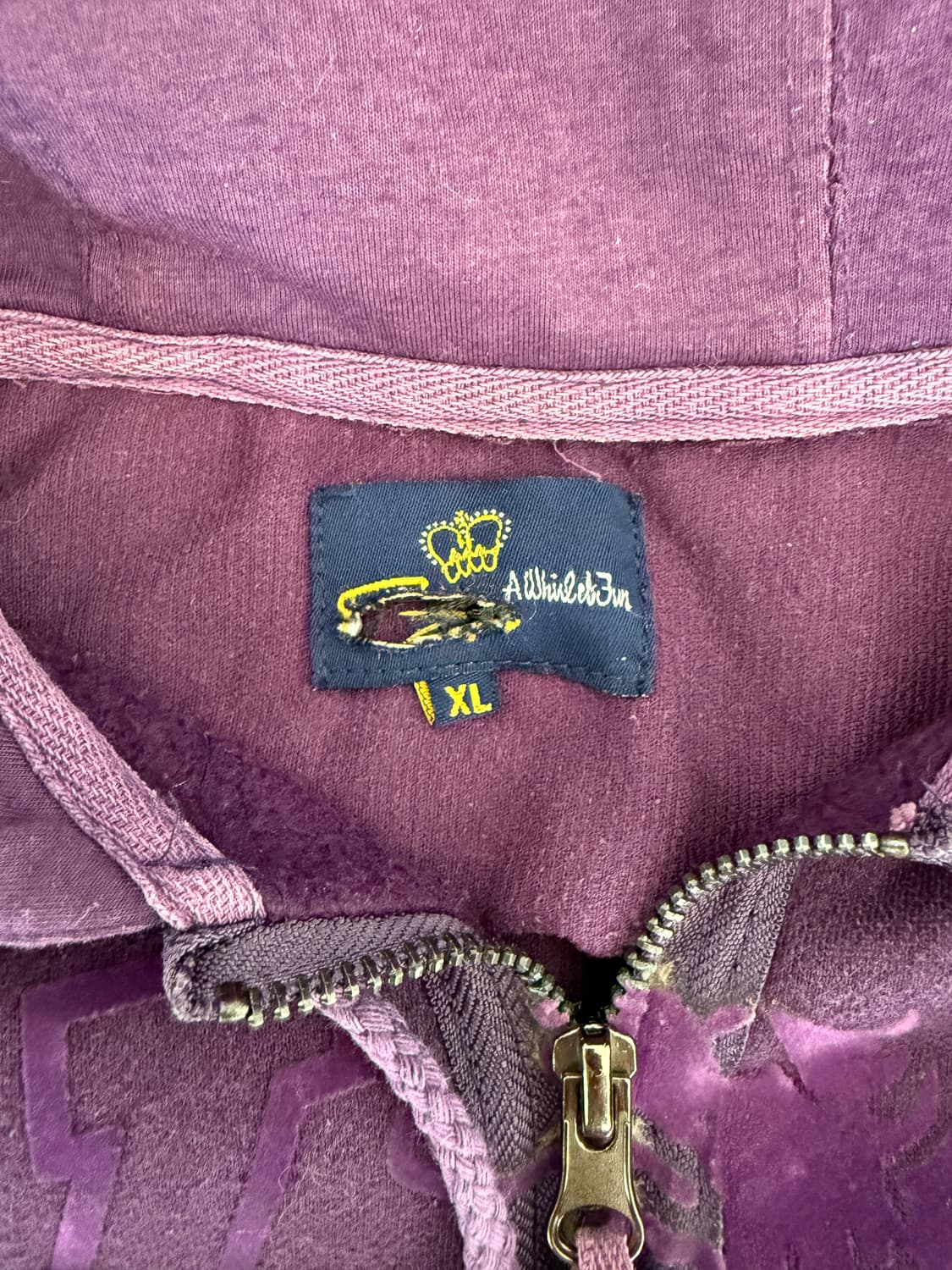 Pre owned Y2K 후드 집업 상품이미지7