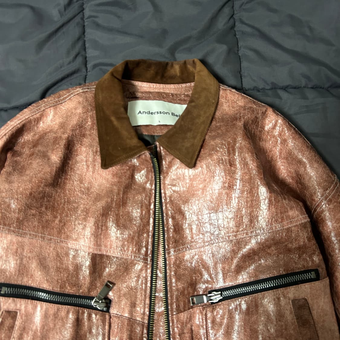 엔던슨벨 자켓 ortega 22 bomber jacket L 상품이미지4