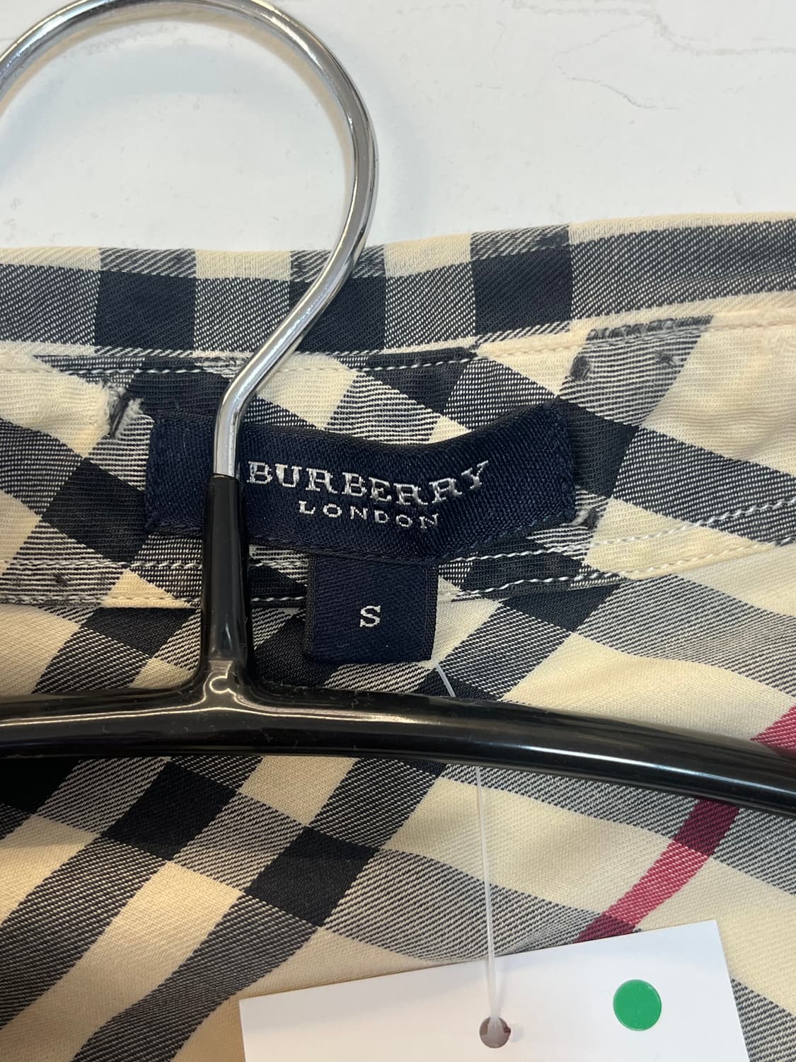 S) Burberry 버버리 노바체크 셔츠 상품이미지5
