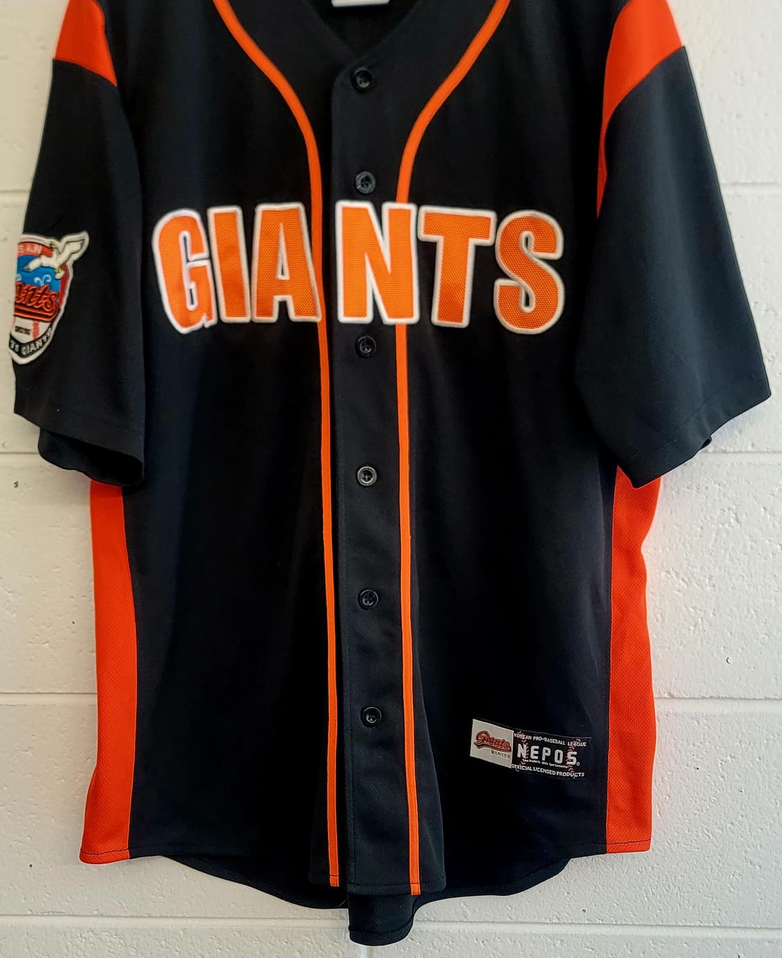 [110.XXL] 네포스 롯데자이언츠 원정유니폼(No.31 손아섭 마킹) 상품이미지4