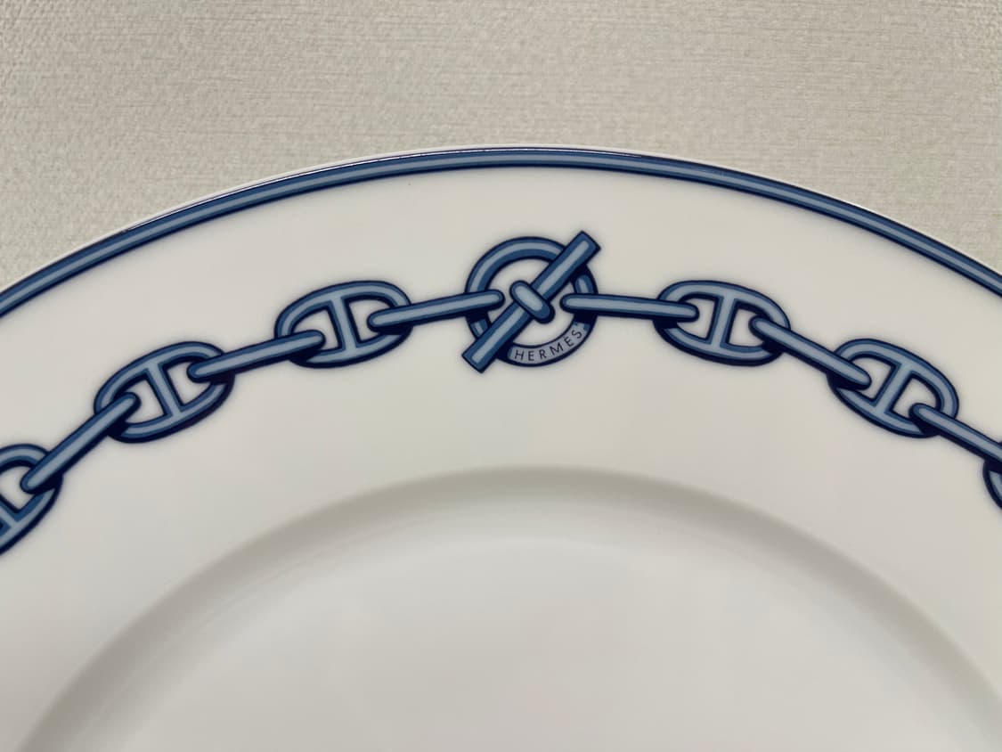 에르메스 샹달 블루 플레이트 1P HERMES 상품이미지3