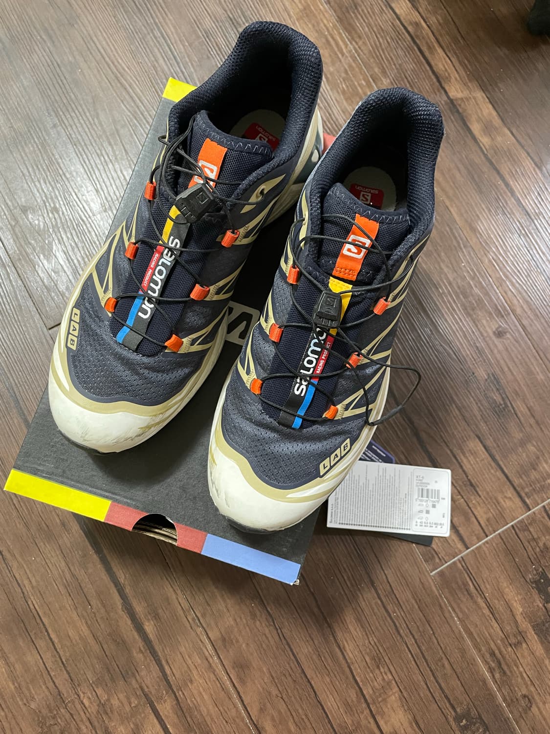 살로몬 xt-6 인디아 잉크 사파리 레드 오렌지 265 상품이미지1