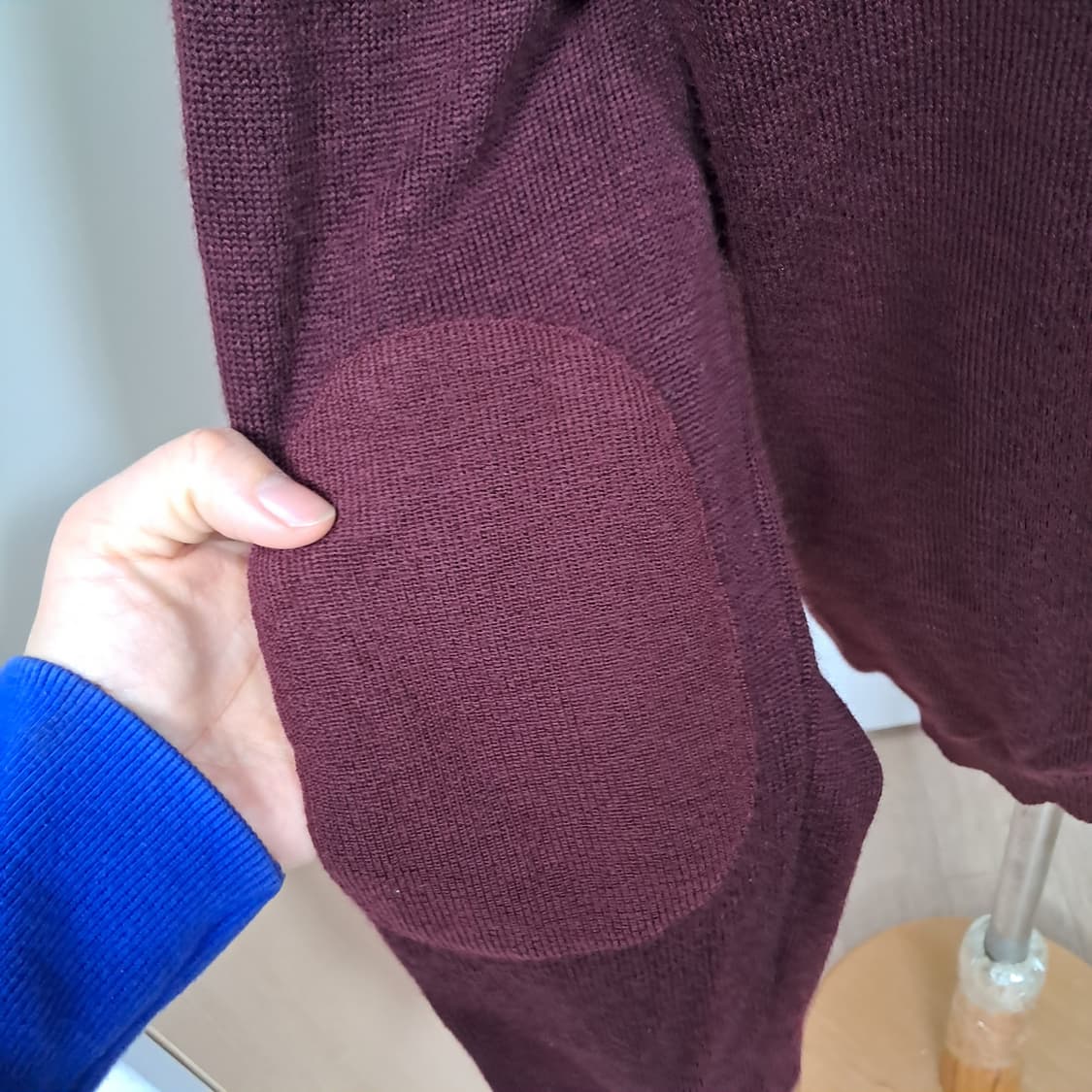 헤지스 남성 니트 집업 가디건 95 상품이미지6