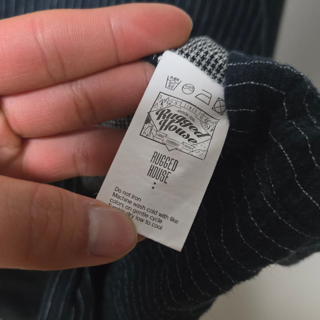 러기드하우스 스트라이프 셔츠 자켓 / 남성 셔츠 / 남성 자켓 상품이미지3