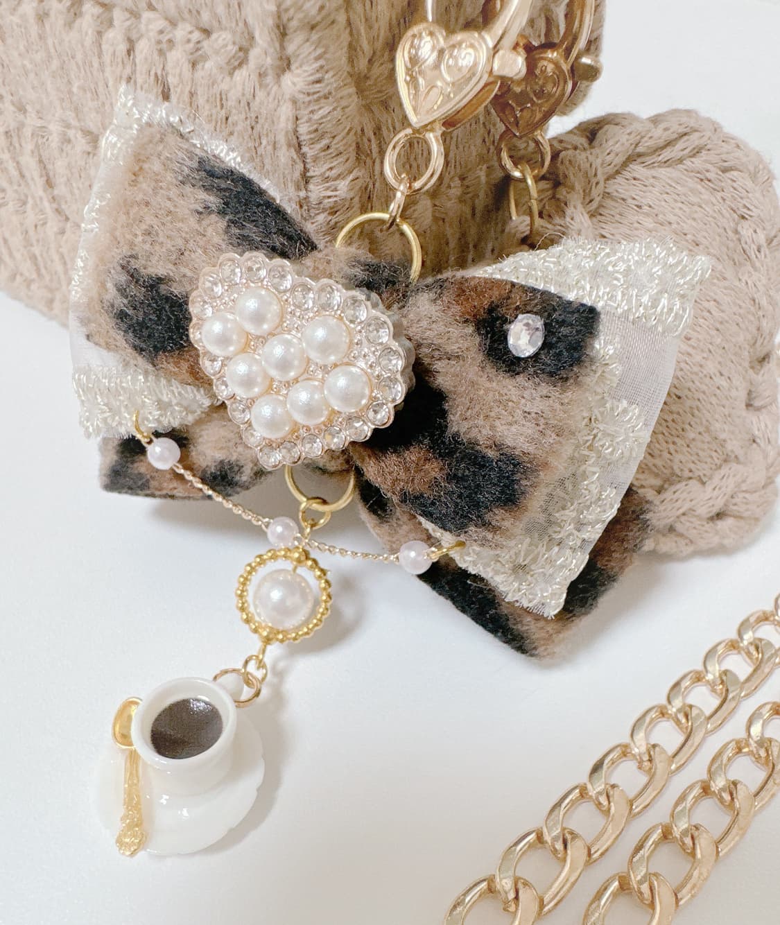 레오파드 카페 키링 상품이미지6