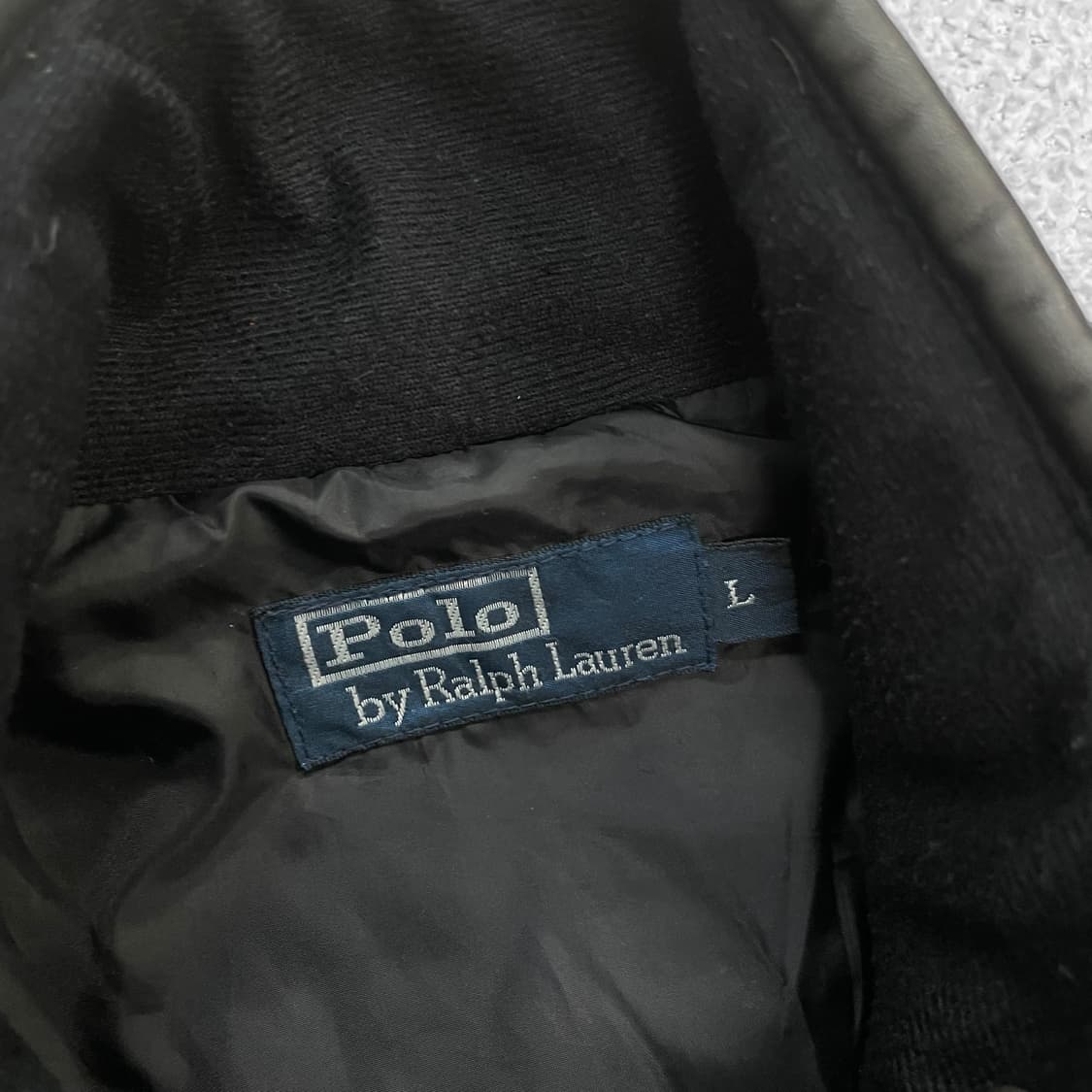 폴로 랄프로렌 유틸리티 포켓 다운 점퍼 자켓 블랙 상품이미지5