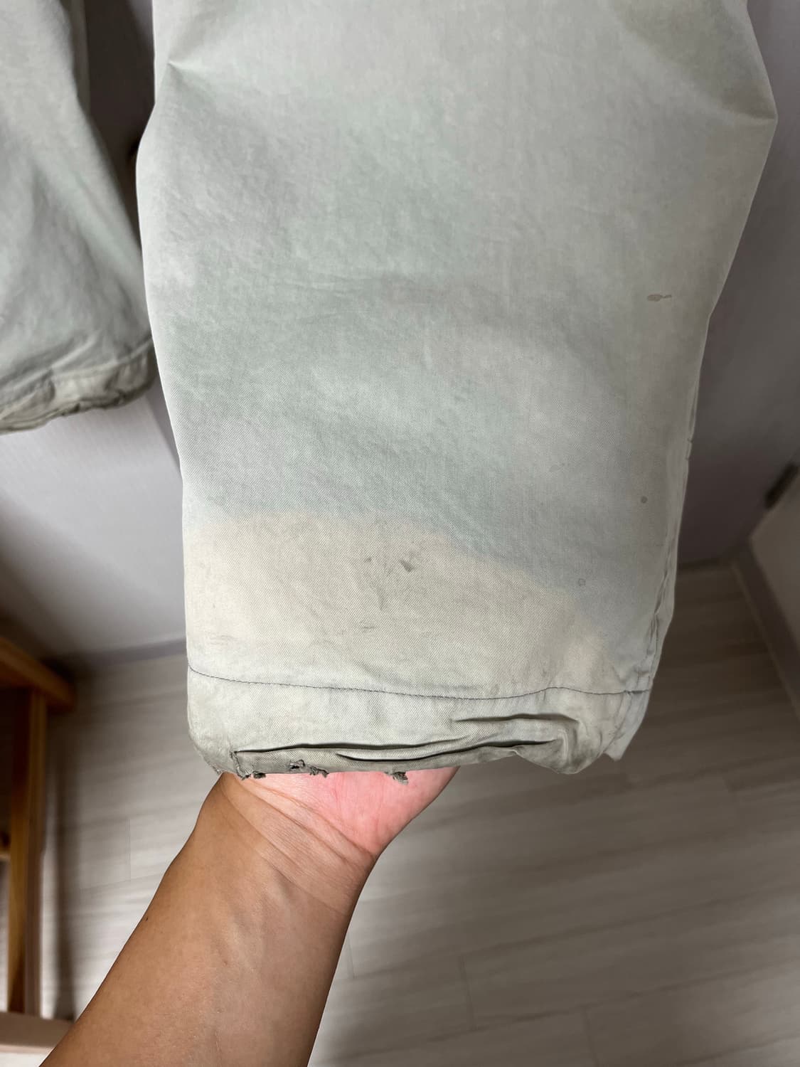 Mil Pants CPN Washed Light Grey 상품이미지5