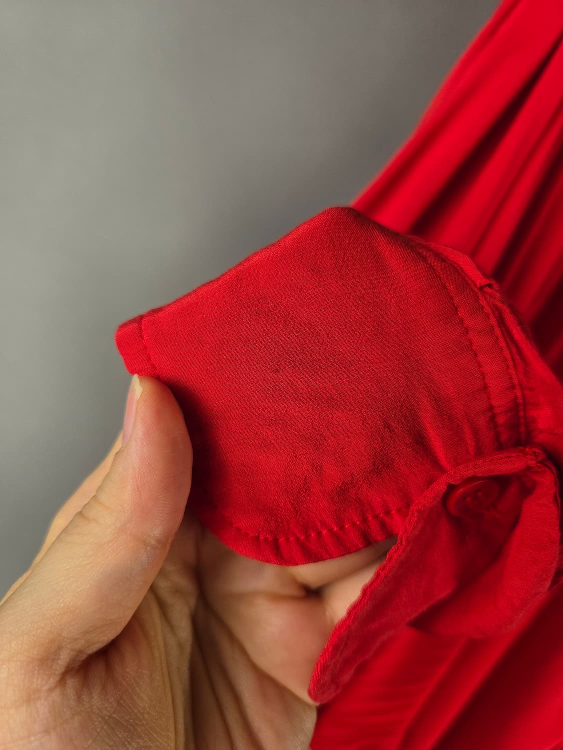 [무료배송]빔바이롤라 XS 여성 오버핏 레이온 긴팔 블라우스 상품이미지7