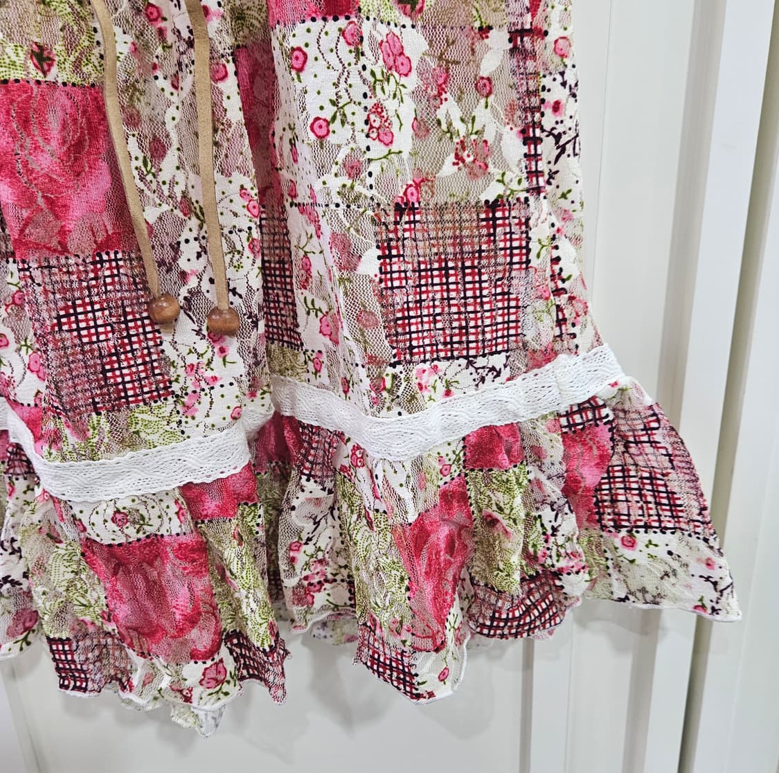 LIZ LISA 패치워크 원피스 상품이미지3