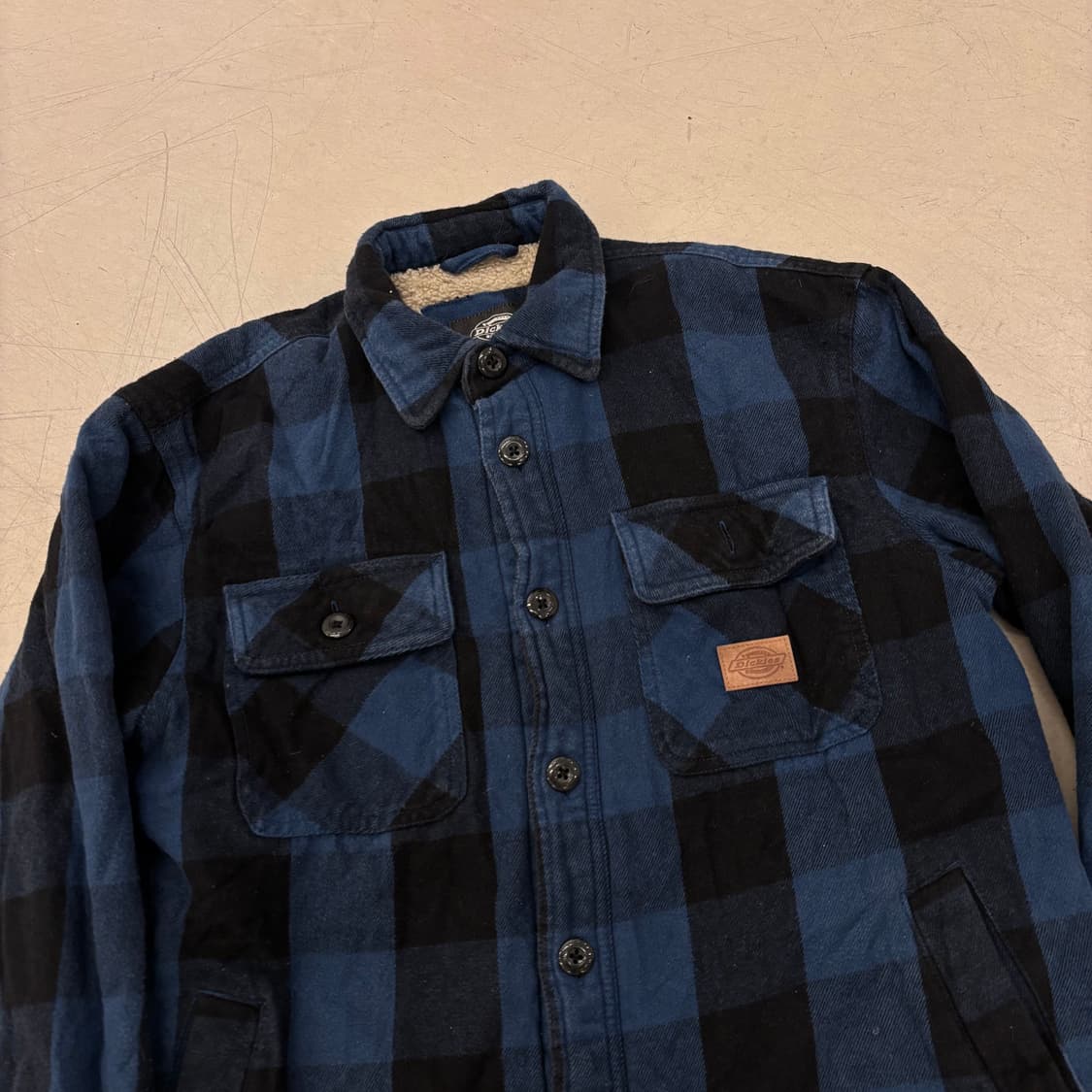 디키즈 양털 체크 셔츠 자켓 상품이미지2