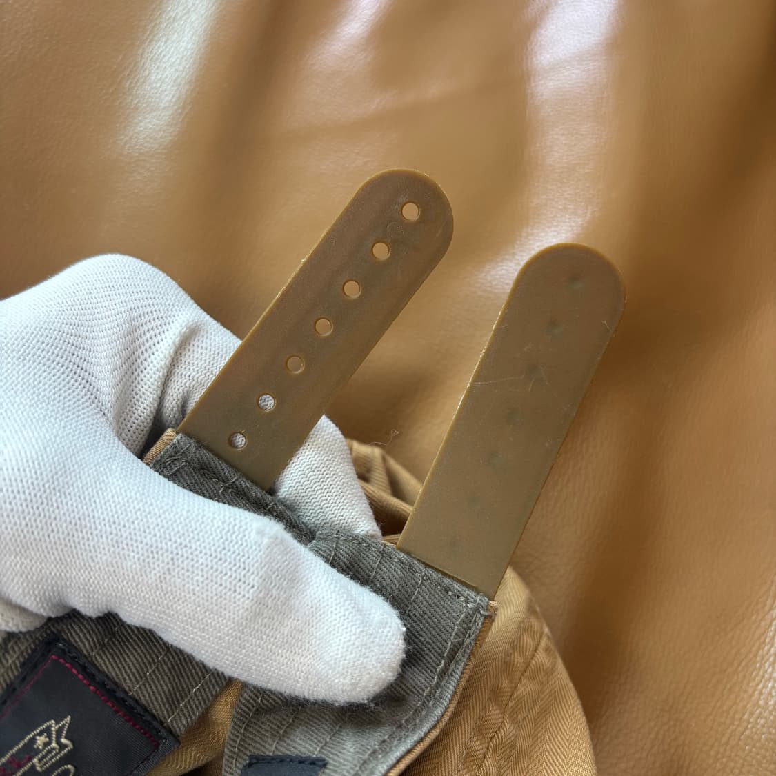 RRL 더블알엘 랄프로렌 폴로 윙로고 6패널 볼캡 모자 워시드 탄 상품이미지9