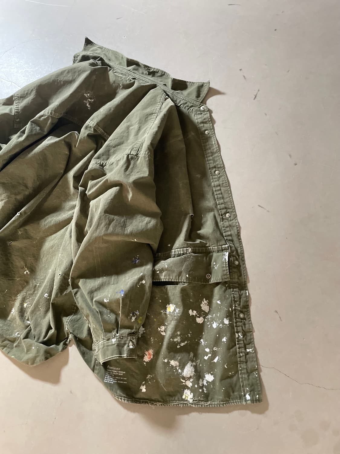 FreshService Paint Military jacket 상품이미지4