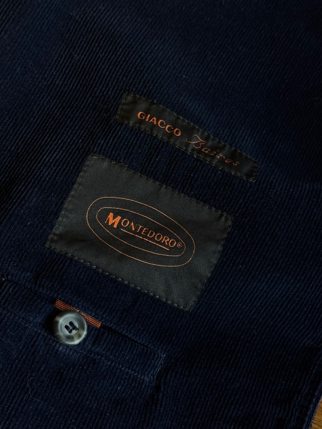 몬테도로 코듀로이 자켓 100 상품이미지5