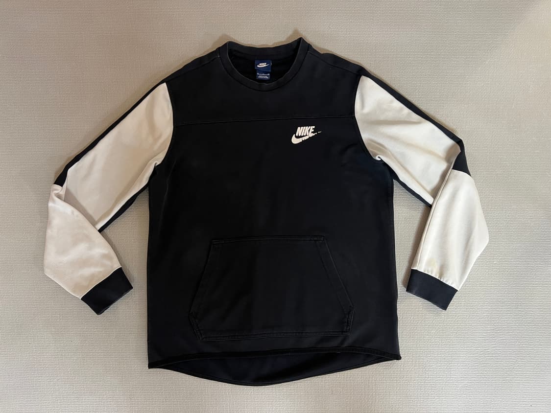 무료배송 - 나이키 긴팔 티셔츠(화이트/블랙) 상품이미지1