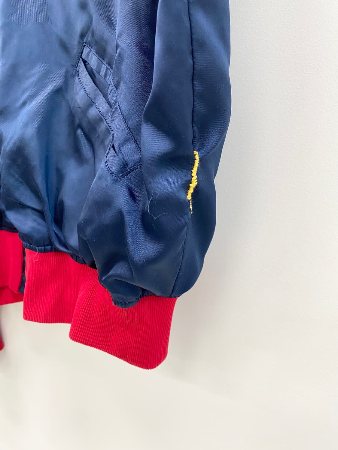 80‘s 펠코 MLB 캘리포니아 엔젤스 샤틴 자켓 상품이미지6