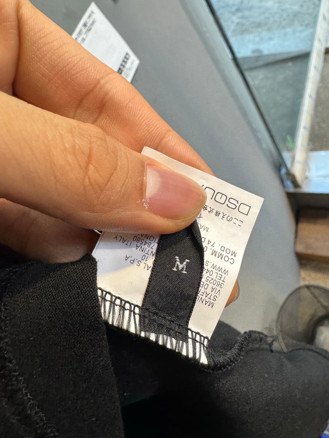 디스퀘어드2 블랙 프린팅 반팔티 상품이미지4