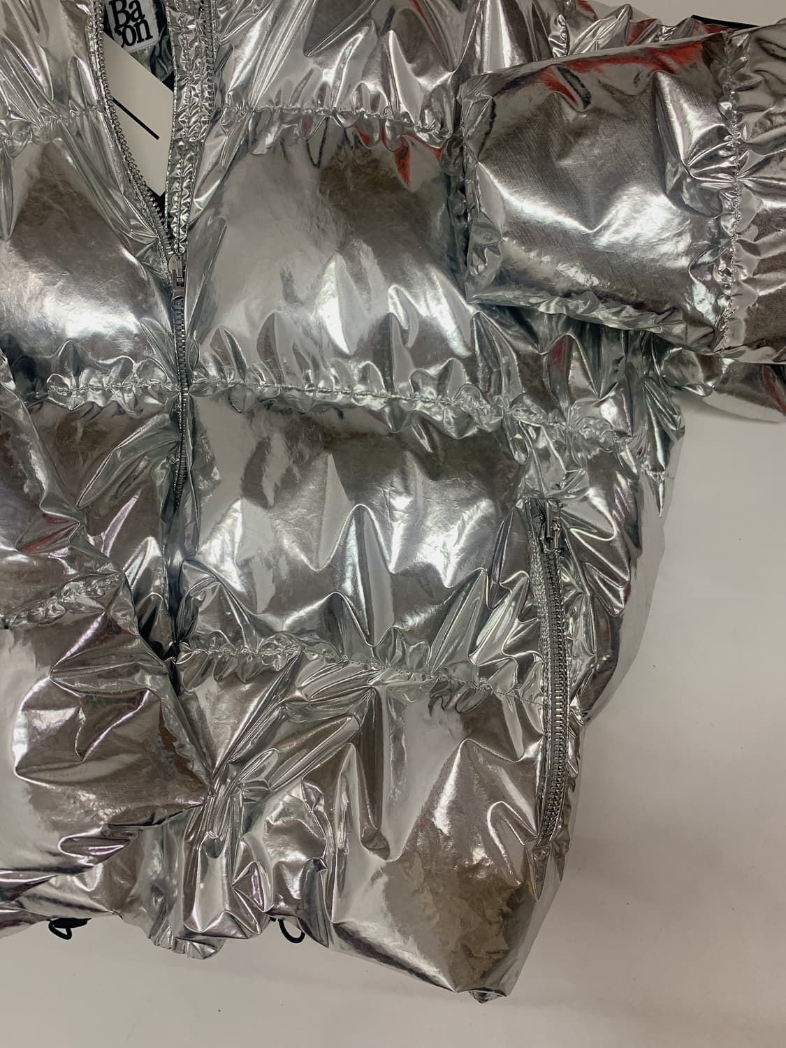 (새상품) 바콘 여성 메탈 덕다운 점퍼 상품이미지4