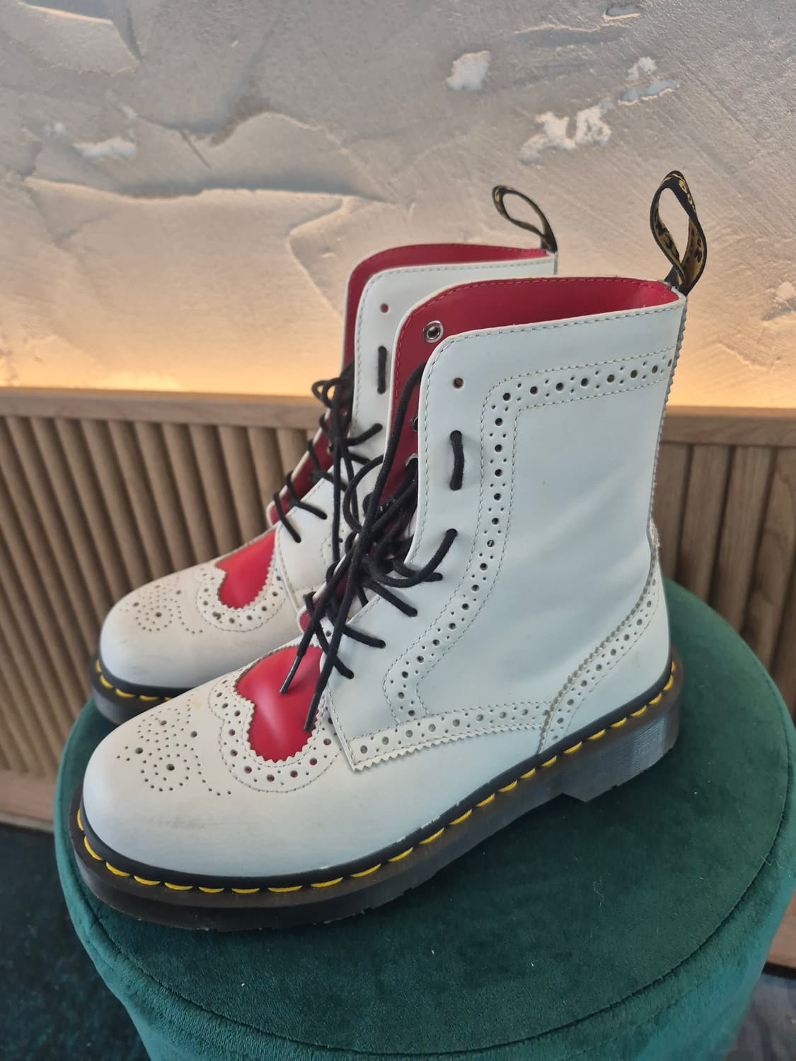 닥터마틴 화이트 부츠 UK4 EU37 (230MM) 상품이미지2