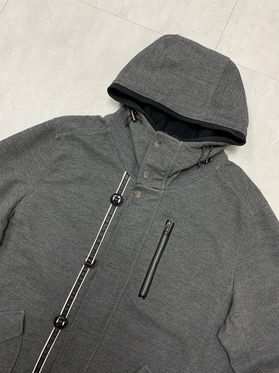 plus one 그레이 후드집업 #41 상품이미지2