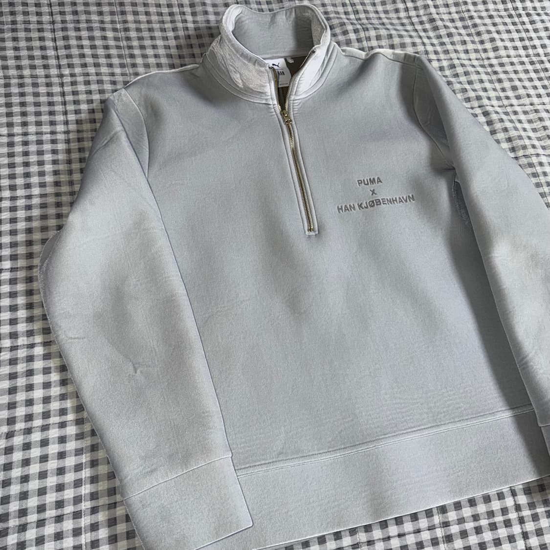 (M) 한 코펜하겐 X 푸마 벨벳 하프집업 상품이미지2