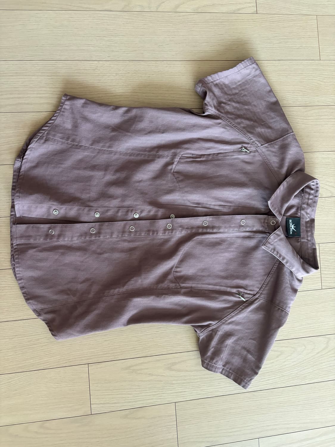 Sunlove Wave Herringbone Shirt 상품이미지2