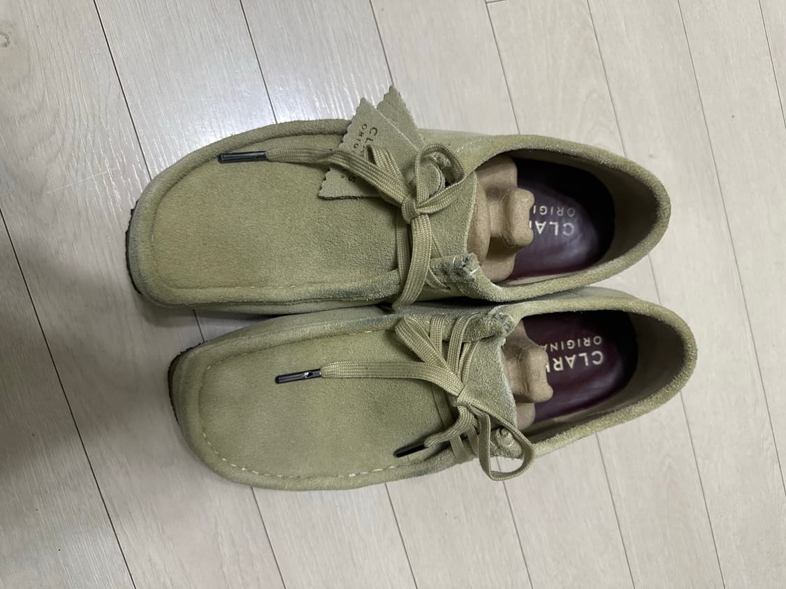 클락스 왈라비 uk7.5 메이플스웨이드 상품이미지3