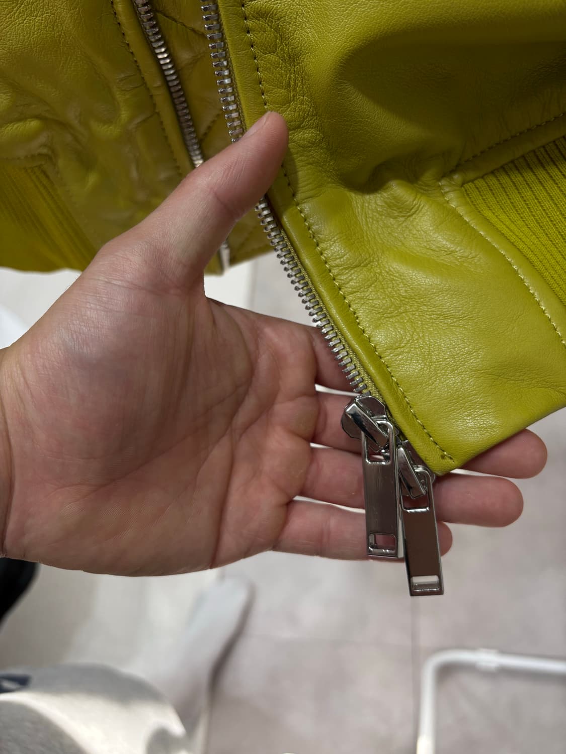 자라 가죽자켓 상품이미지3