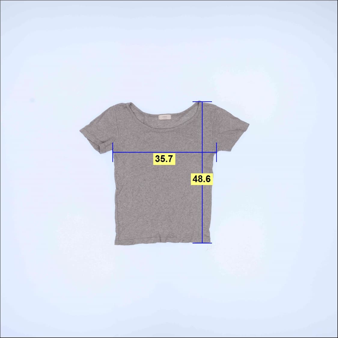 실측확인 리디아 여성 크롭티 0407M 상품이미지5