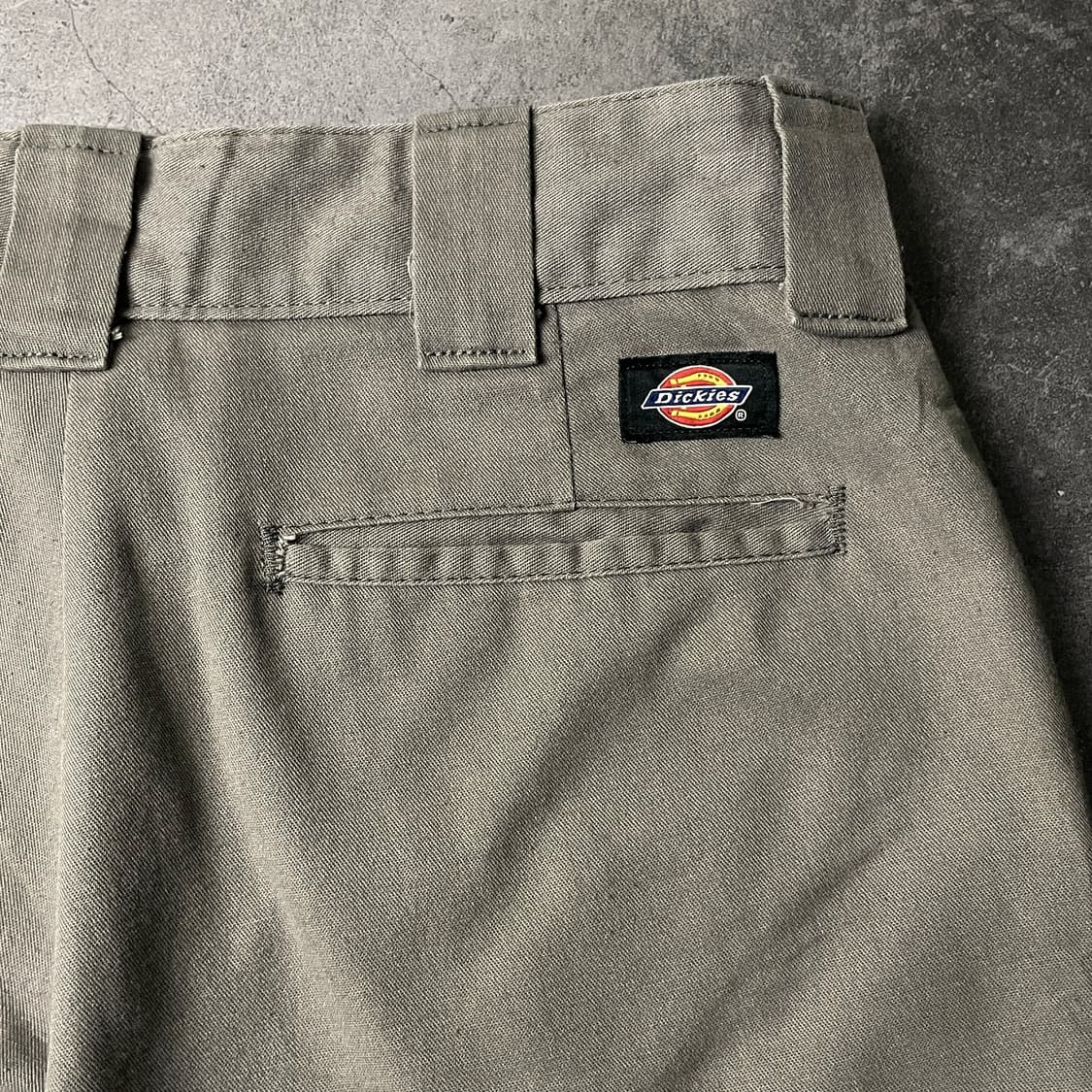 DICKIES 디키즈 빈티지 그레이브라운 코튼 치노 팬츠 A00810 상품이미지8