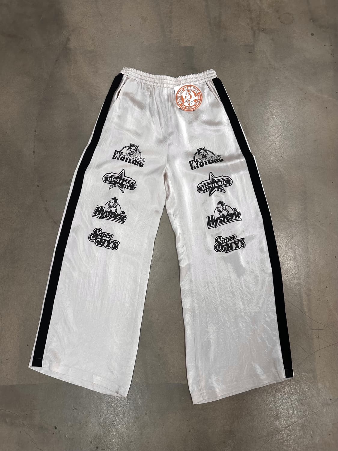 히스테릭글래머 새틴 트랙팬츠 데드스탁 상품이미지7