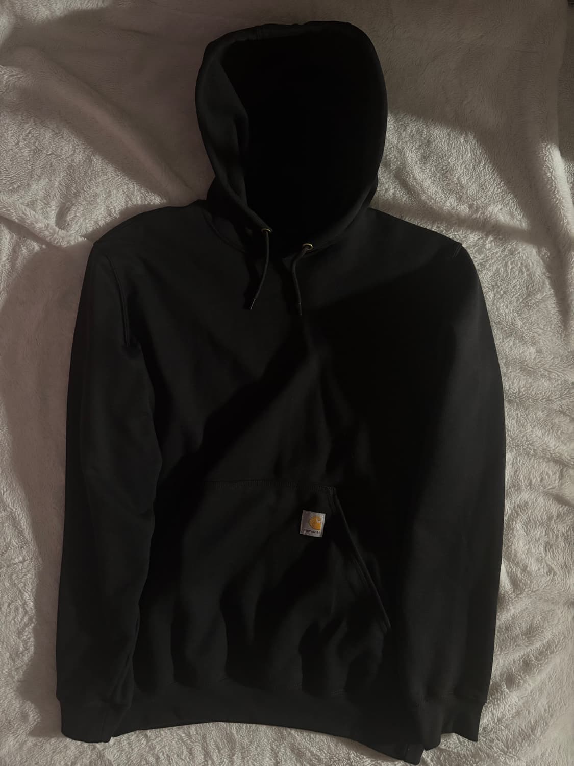 칼하트 루즈핏 블랙 후드티 S 사이즈 상품이미지3