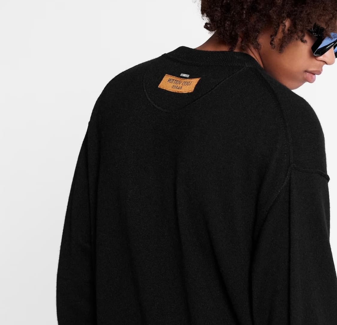 (bts 지민 착용) 루이비통 인사이드아웃 크루넥 맨투맨 상품이미지2