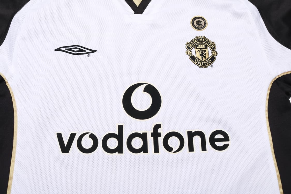 [S~M] 엄브로 01-02 맨유 100주년 양면 유니폼 상품이미지3