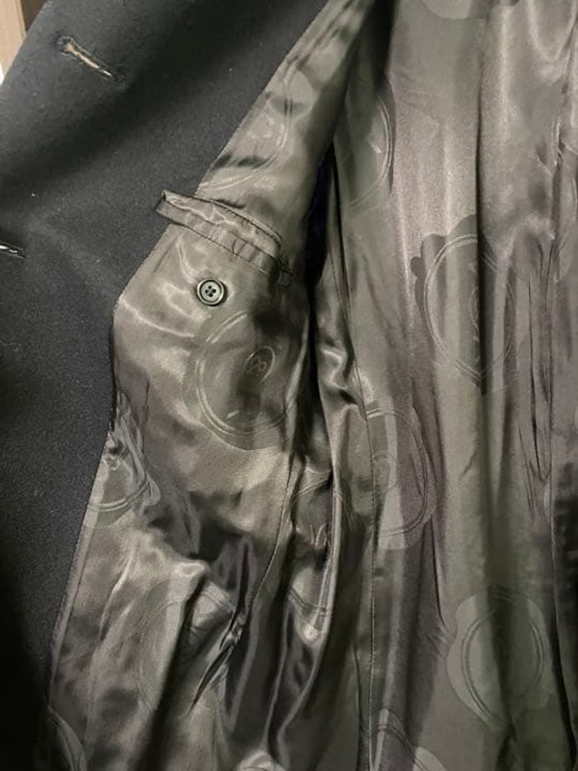 2000s victor&rolf 빅버튼 스티치 코트 상품이미지4