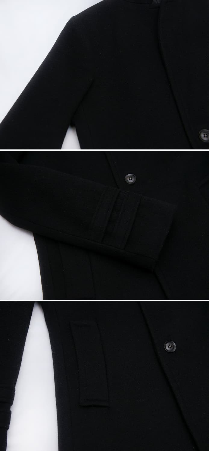 칼리코 리본 마스터 클래식 싱글 체스터 코트 자켓 (95-100) 상품이미지7