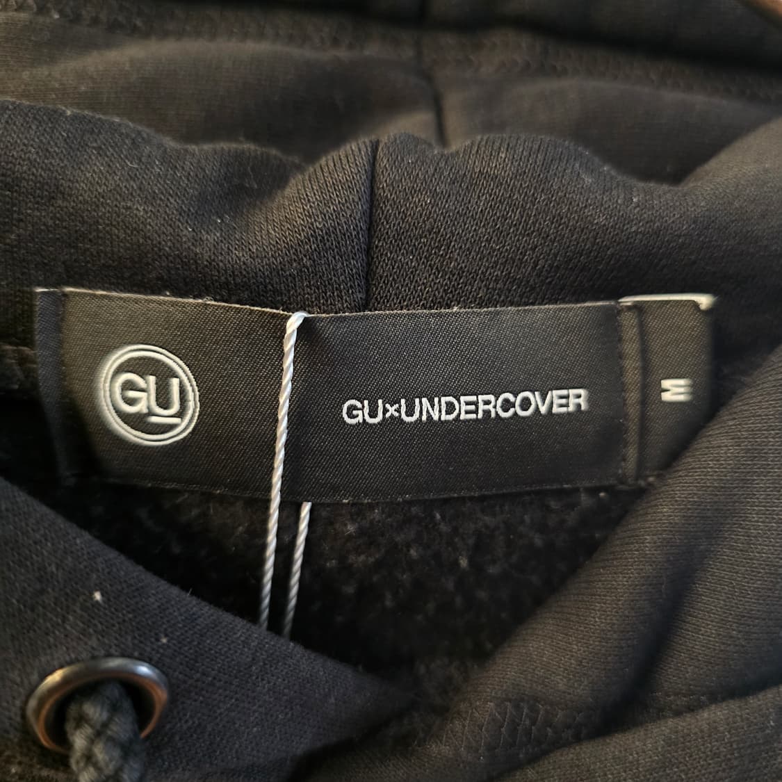 GU x 언더커버 후드티 블랙 그래픽 오버핏 콜라보 후디 상품이미지5