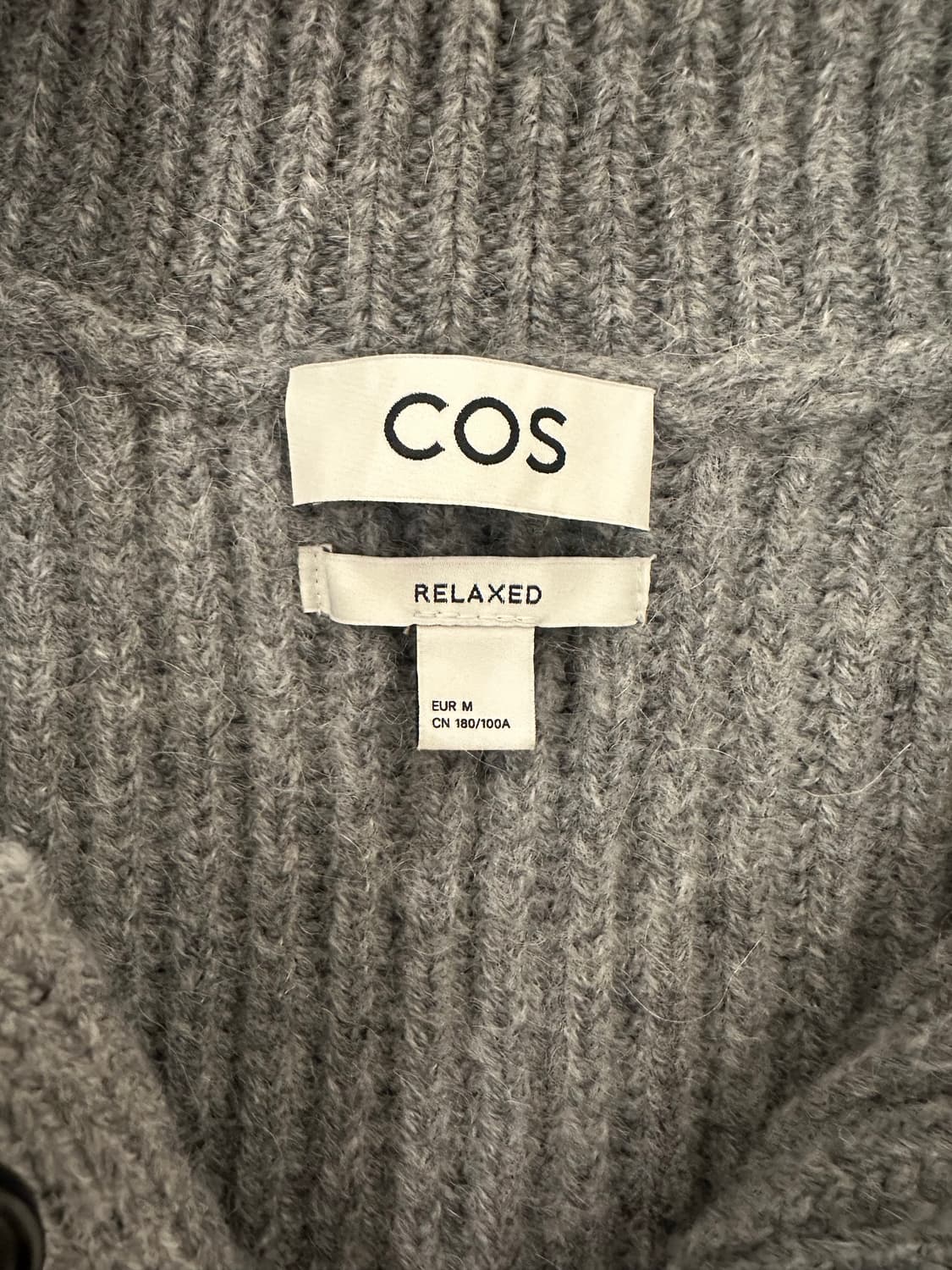 리브드 알파카 블렌드 가디건 상품이미지4