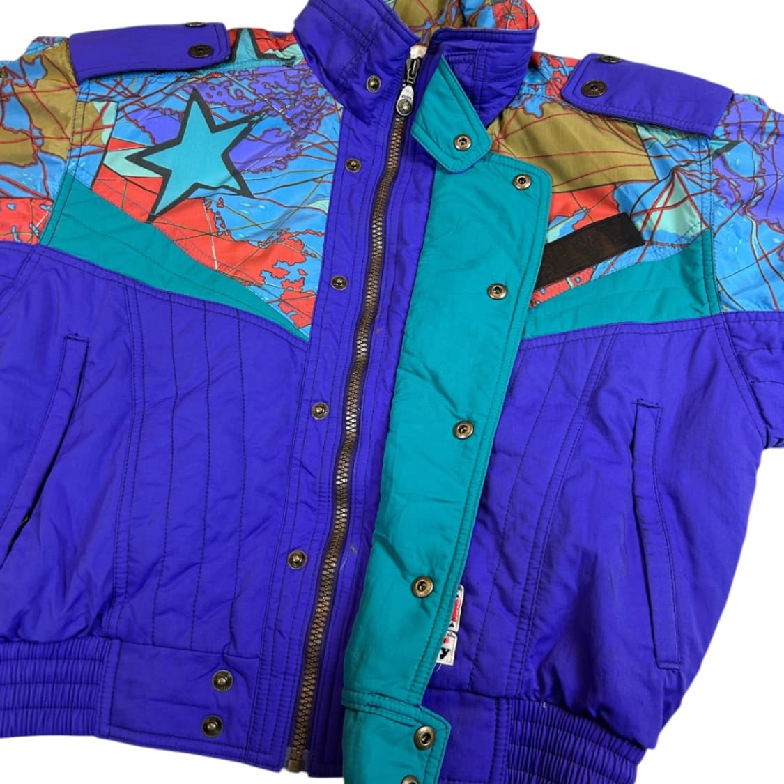 (M) 실비 JPN 90s 그래픽 패턴 자켓 OJ-022 상품이미지4