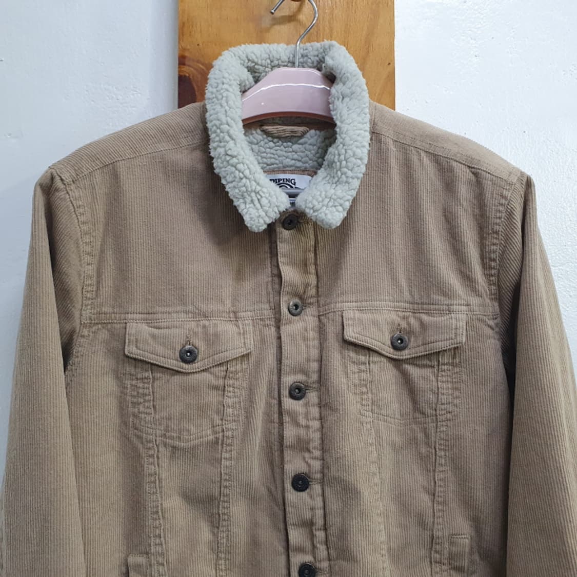 PIPING 뽀글이 양모 골지자켓(105) 상품이미지2