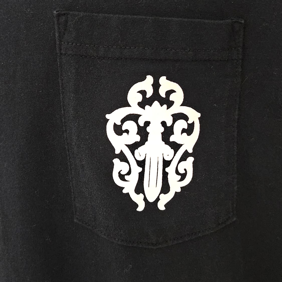 [M] 크롬하츠 바인대거 롱슬리브 블랙 B1213C130 상품이미지5