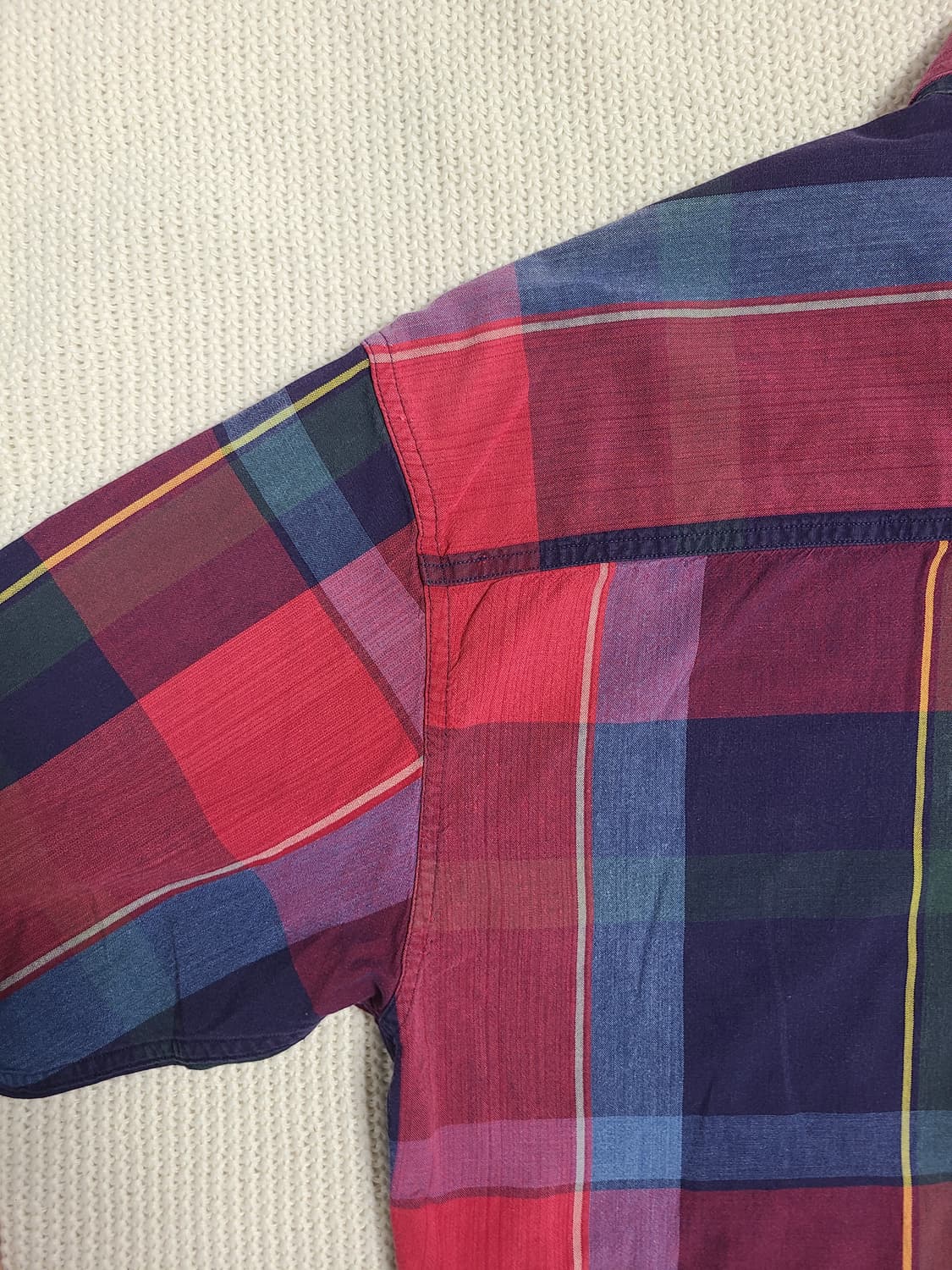 '90 CHAPS Ralph Lauren 체크 셔츠 상품이미지10