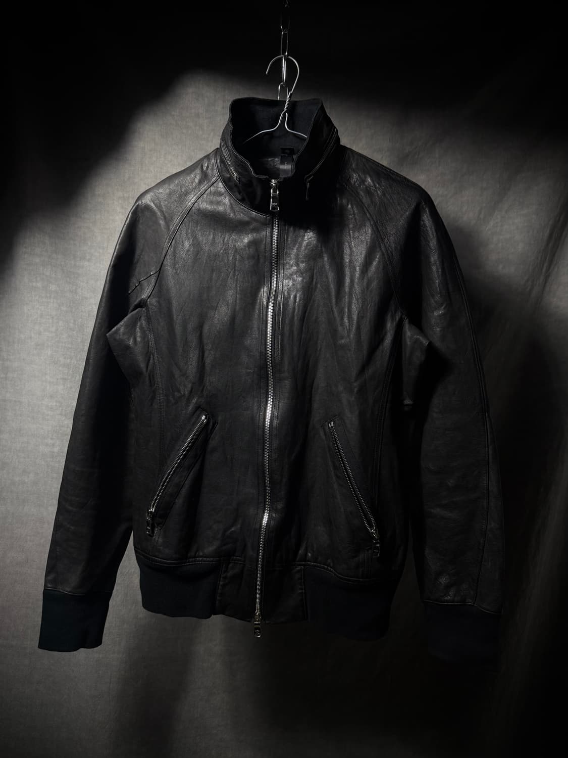 WJK Cow Leather Jacket   상품이미지4