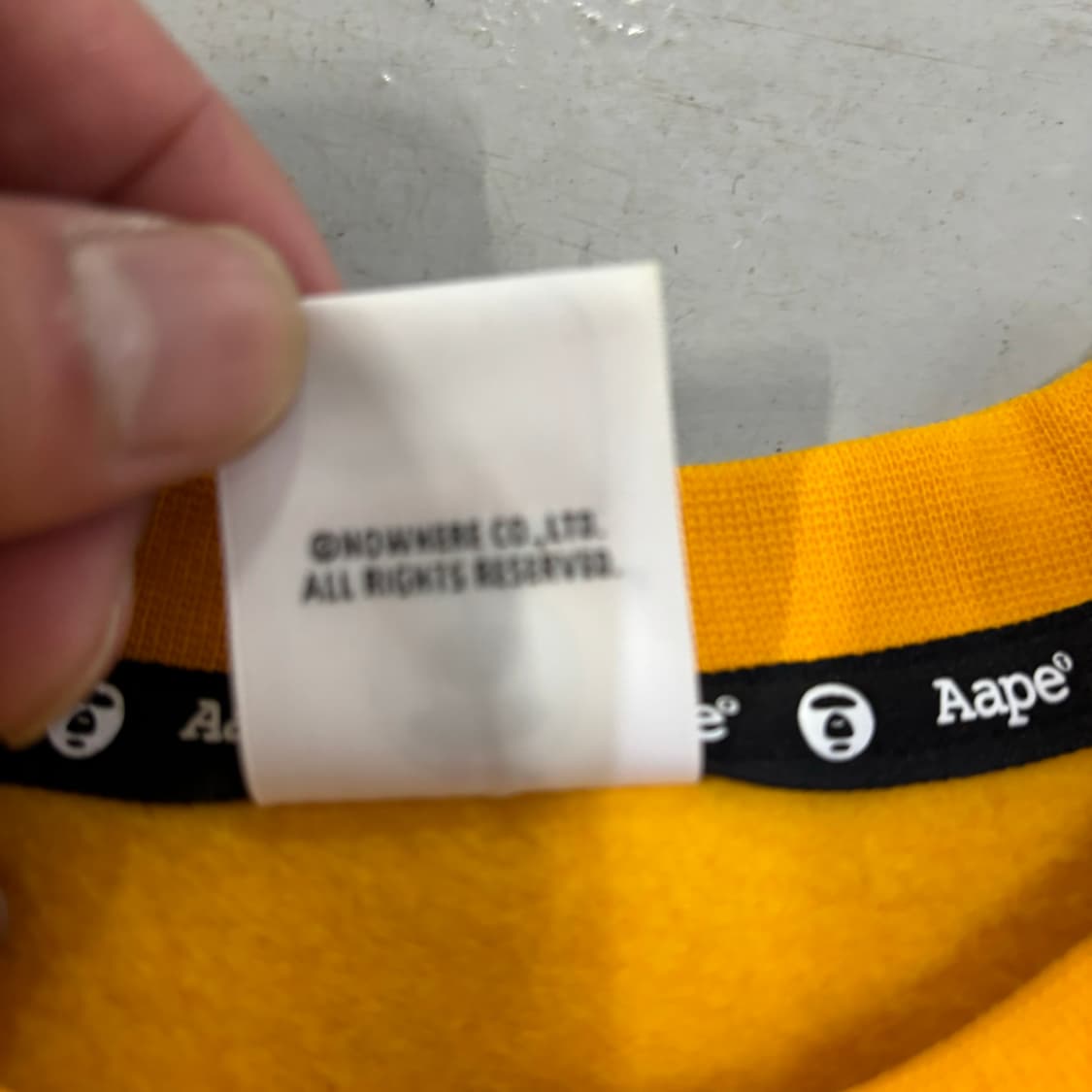 95 에이프 베이프 맨투맨 상품이미지6