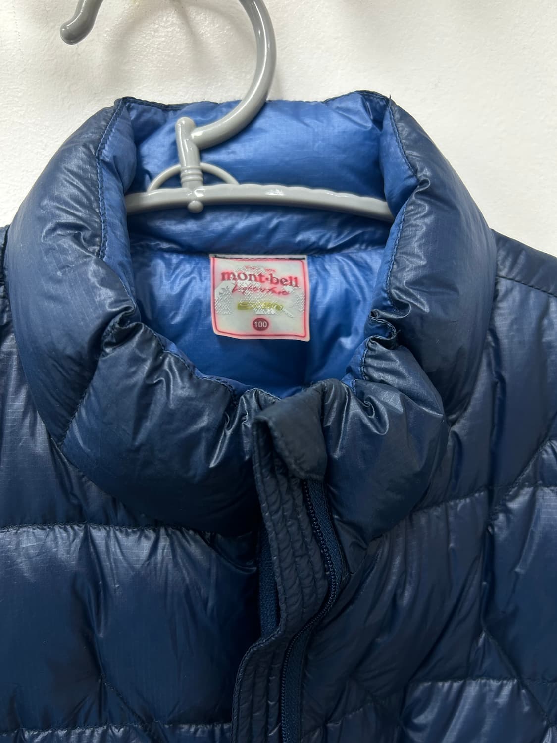 몽벨경량패딩 100size 상품이미지6