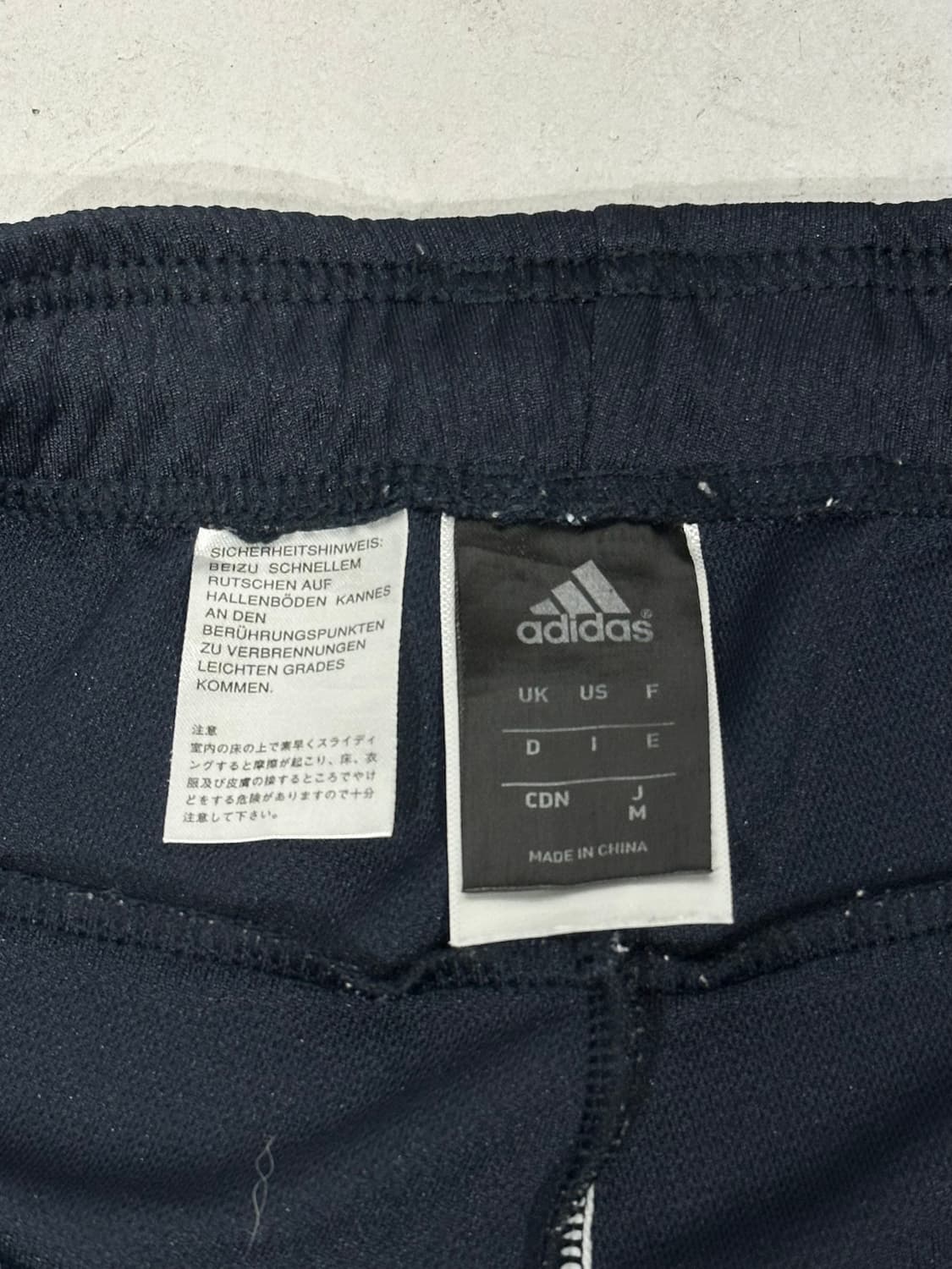 아디다스 네이비 그레이 삼선 추리닝 바지 와이드 트레이닝 팬츠 M 상품이미지7